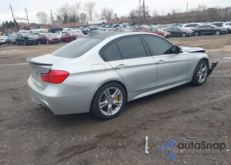 2015 BMW 335I xDrive из США, поврежденный, VIN WBA3B9G59FNR92967